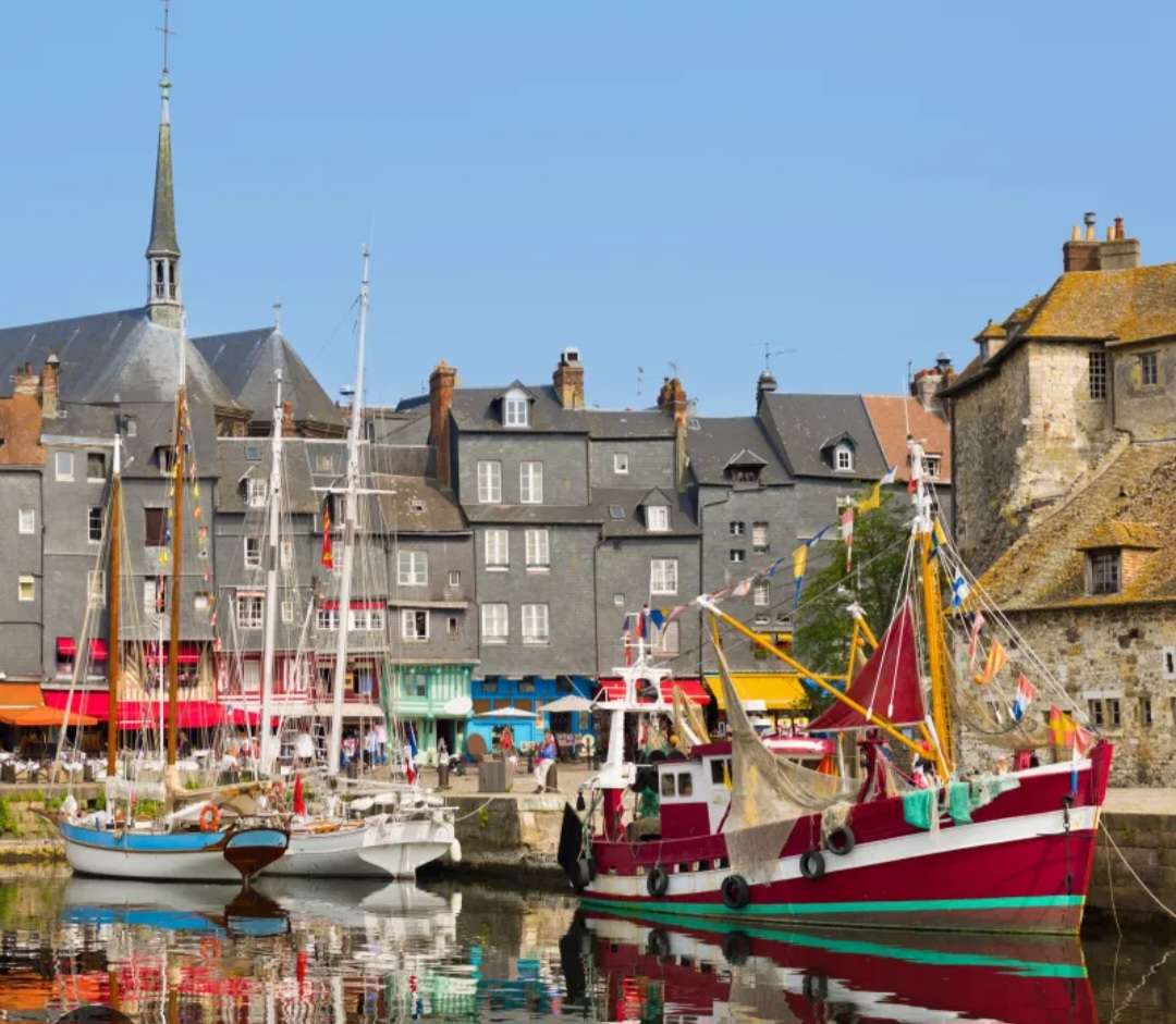 Honfleur Normandie skládačky online