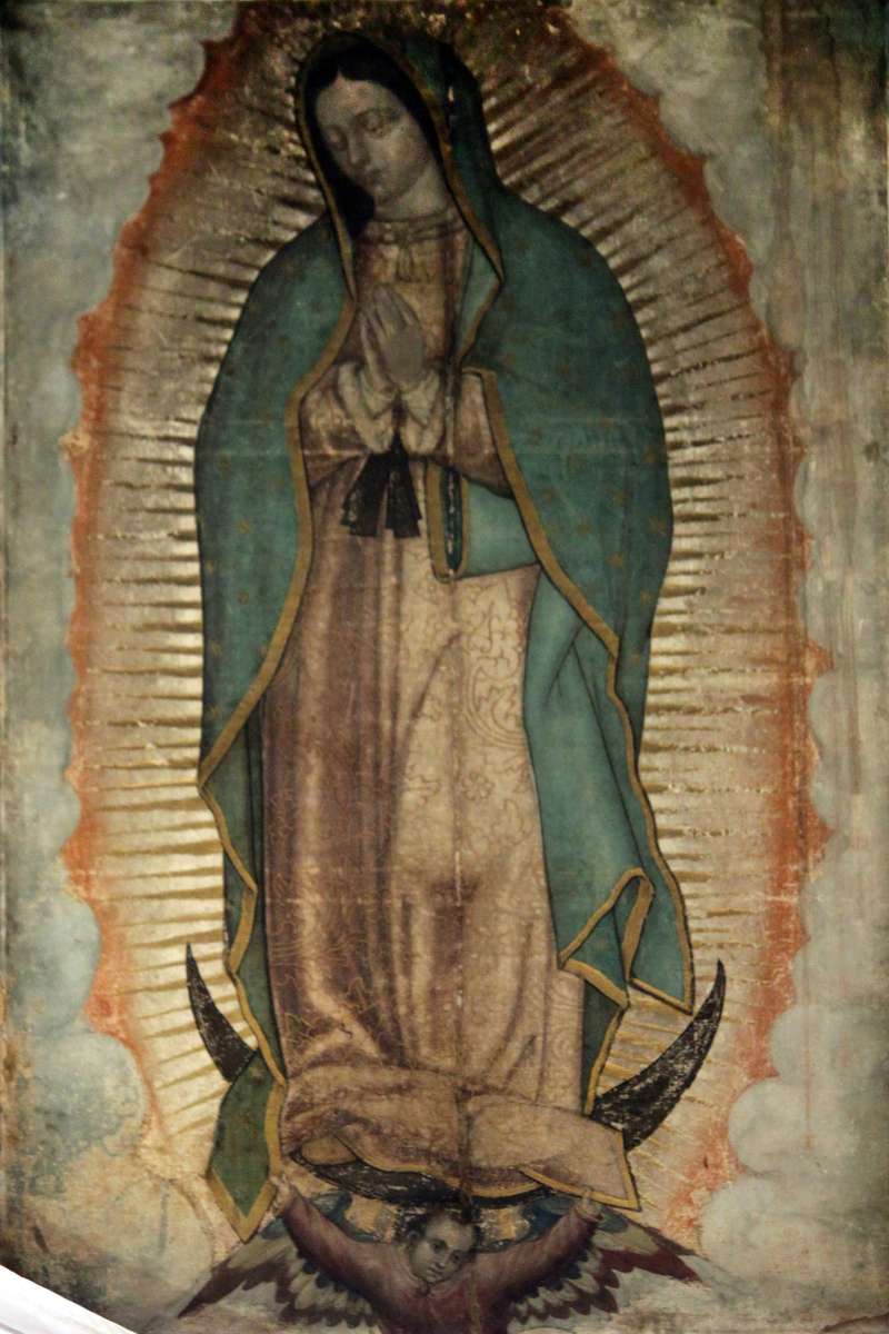 Virgen de Guadalupe rompecabezas en línea