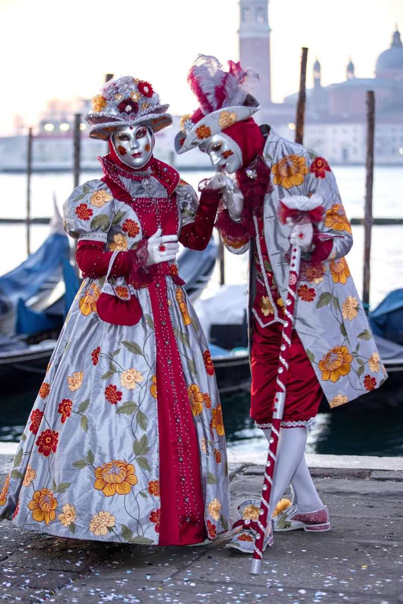 Benátky, karneval 5 skládačky online