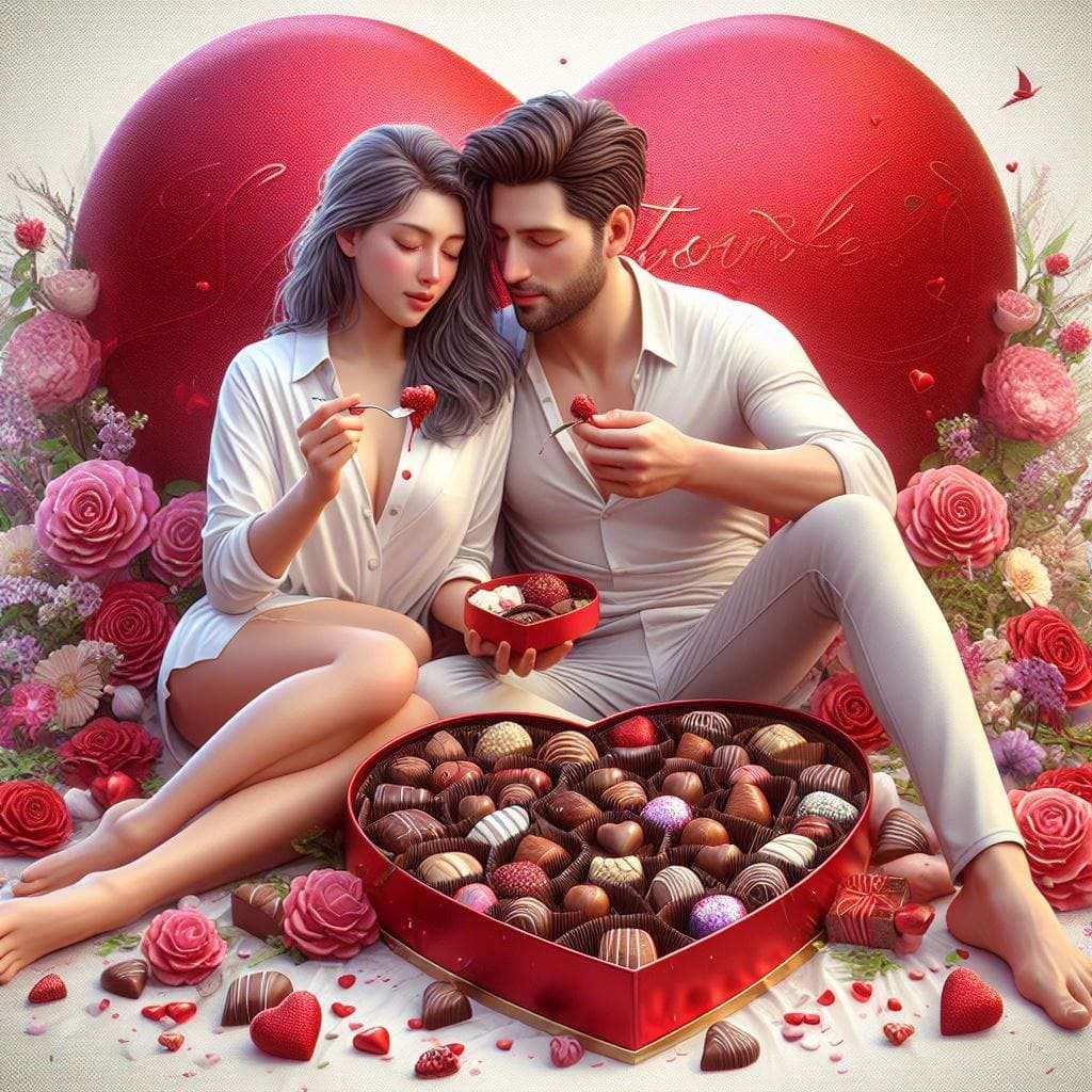 Îndrăgostit - Valentine puzzle online