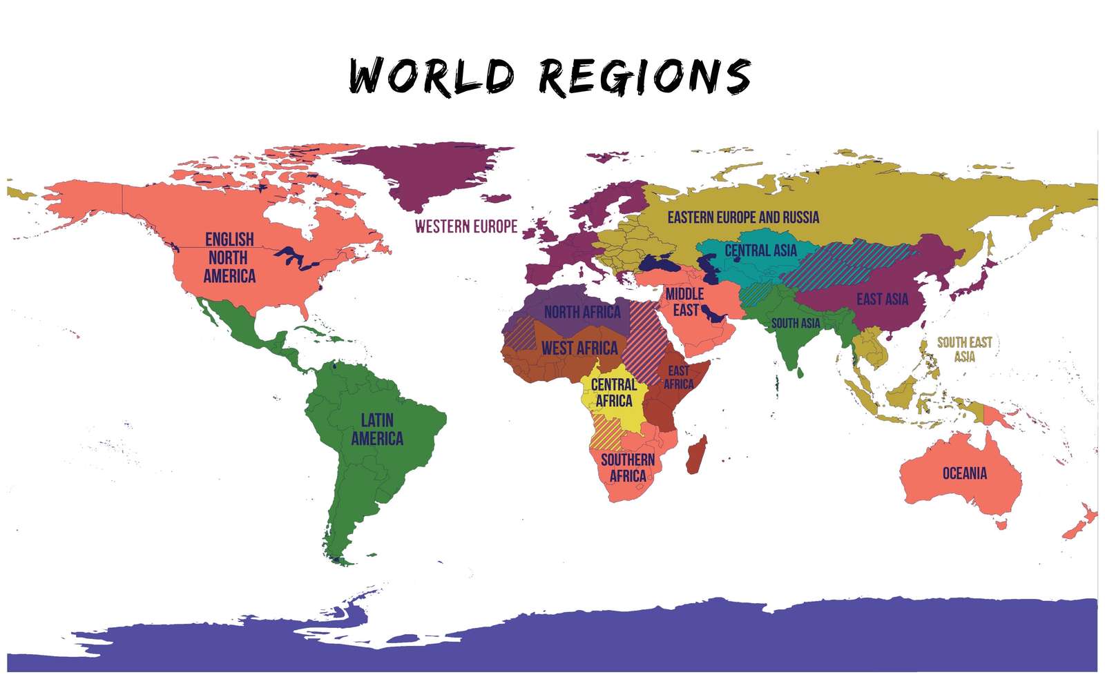 карта на света онлайн пъзел