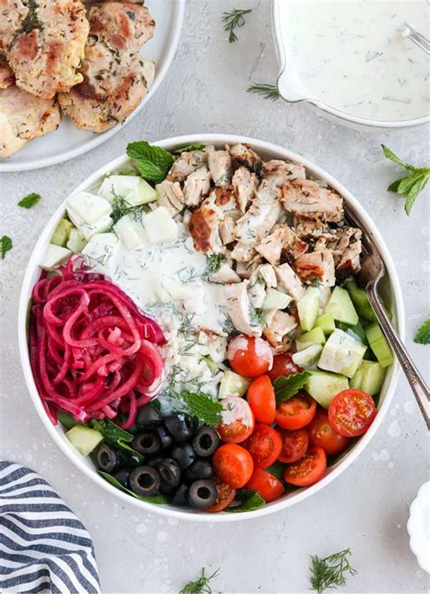 Salade grecque puzzle en ligne