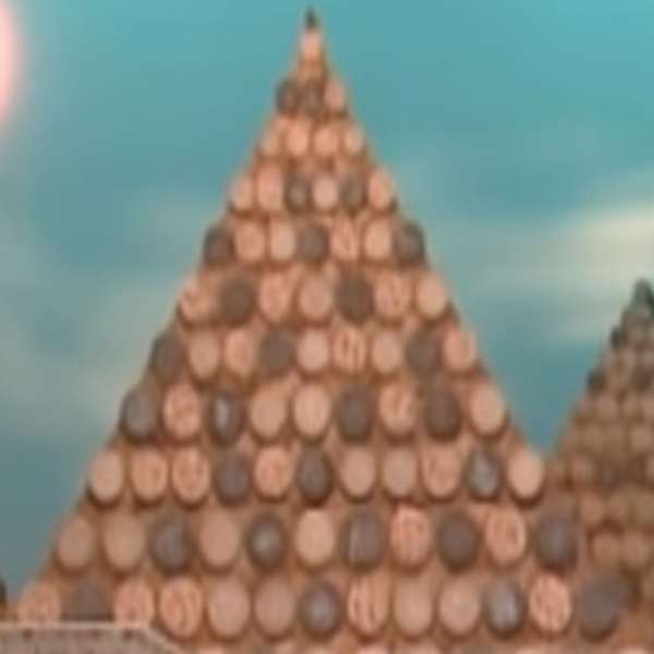 Пирамида от бисквитки онлайн пъзел