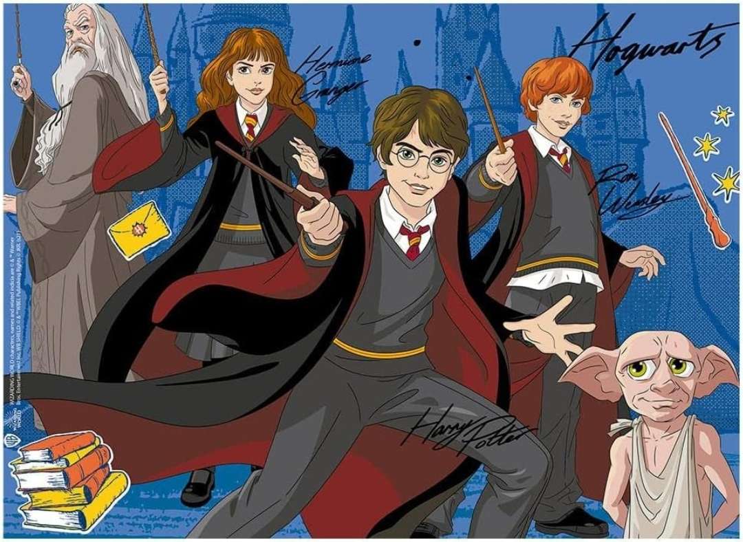 Harry Potter in tekening online puzzel