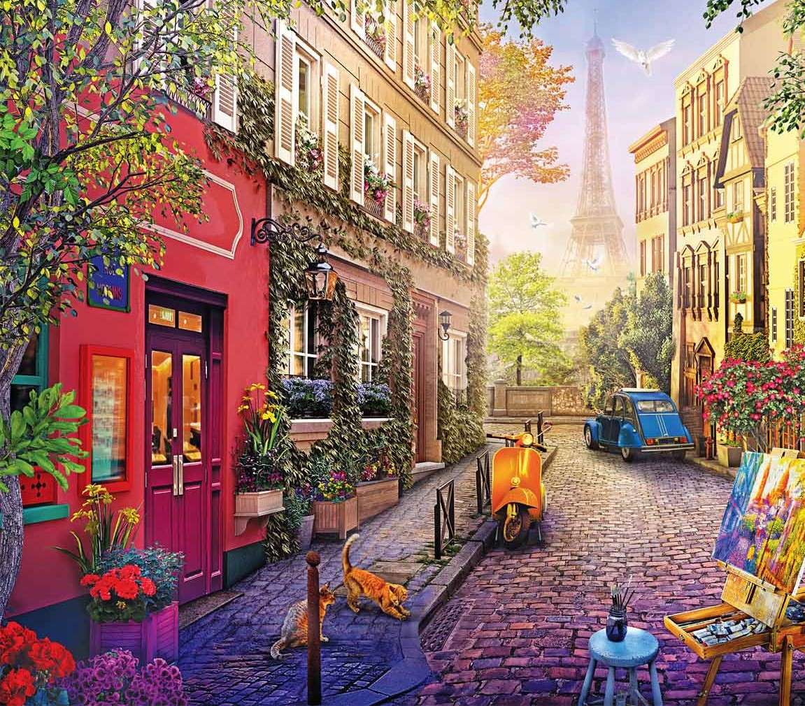 Strada di Parigi puzzle online