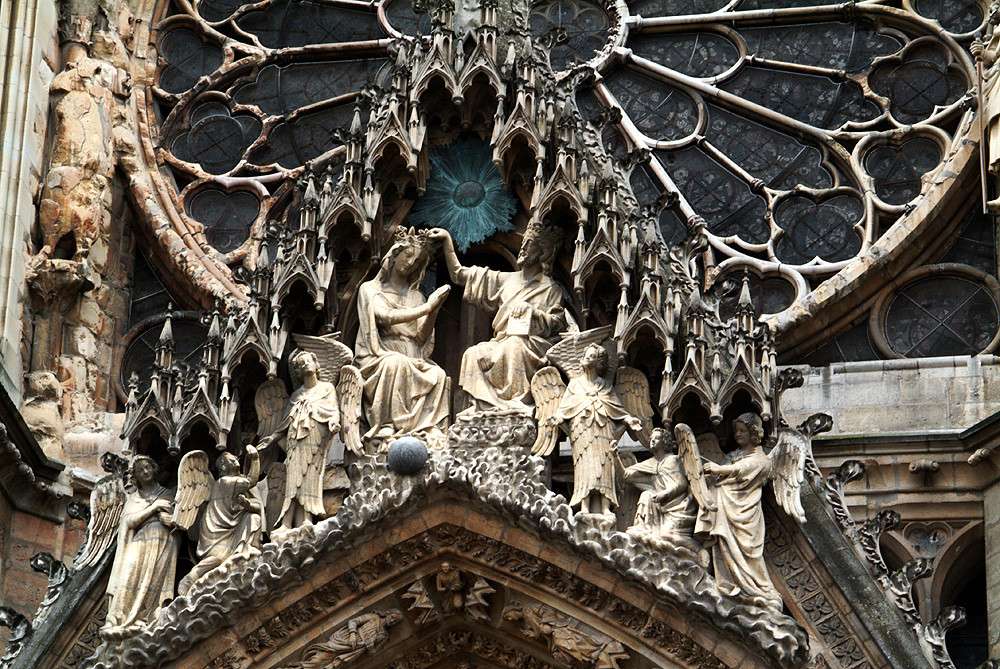 Gotische Skulptur Online-Puzzle