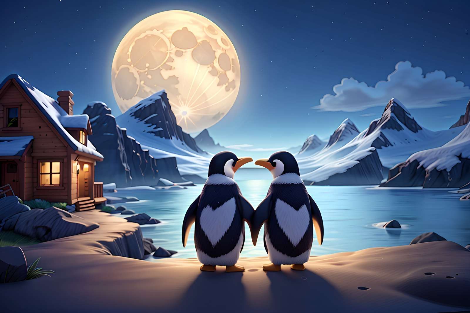 pinguïns legpuzzel online