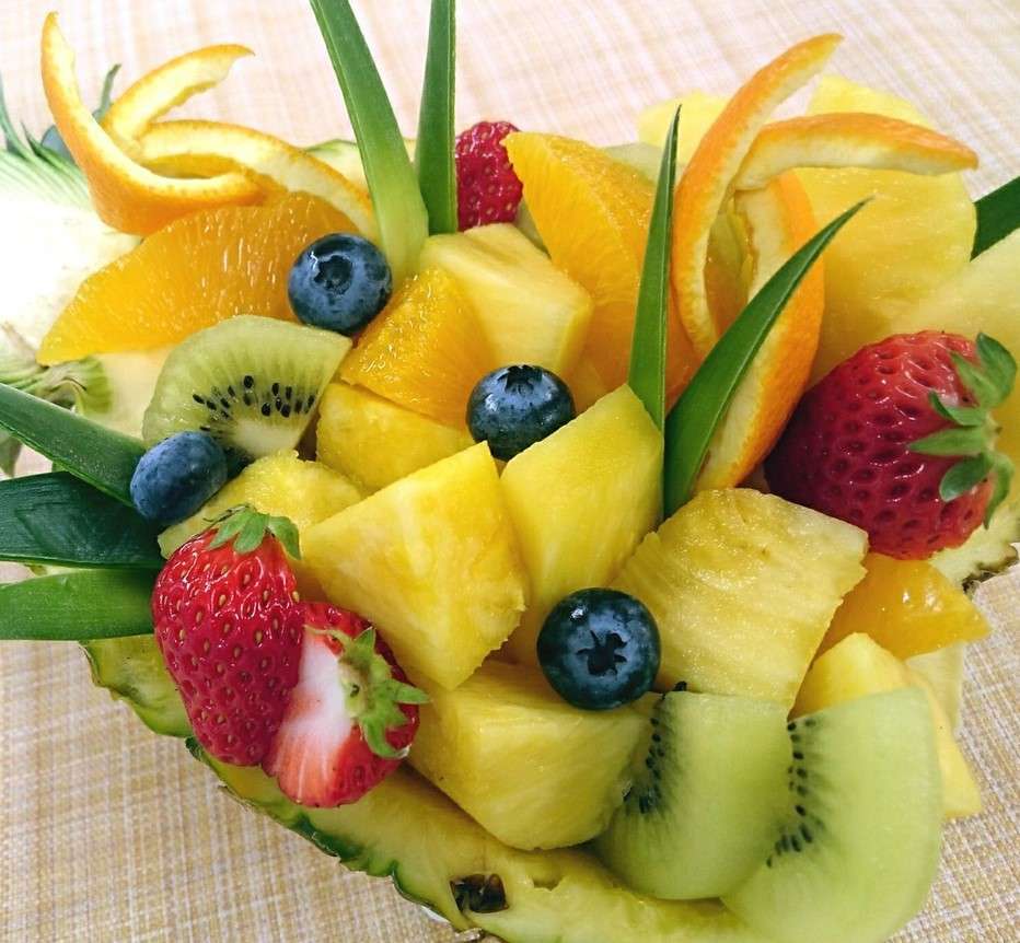 décoration de fruits puzzle en ligne