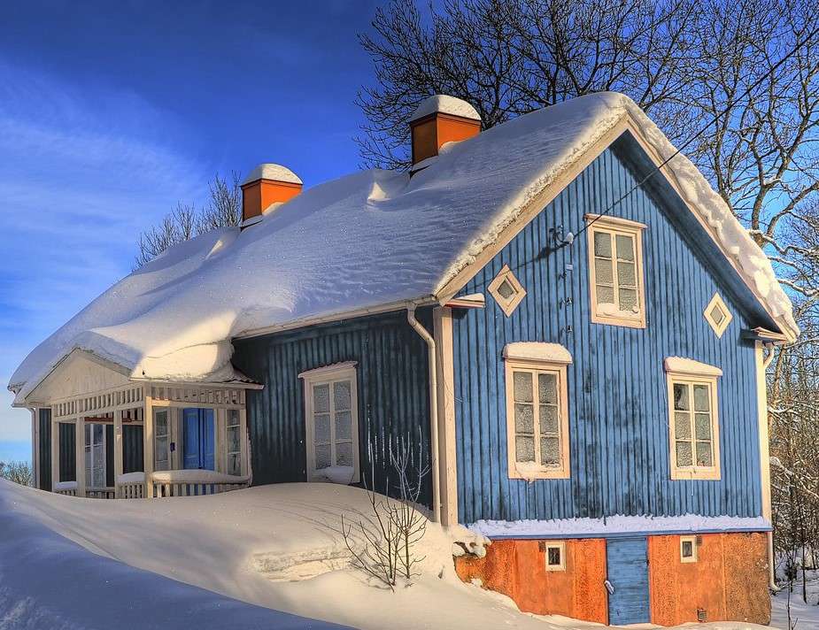 Σκανδιναβικό σπίτι online παζλ