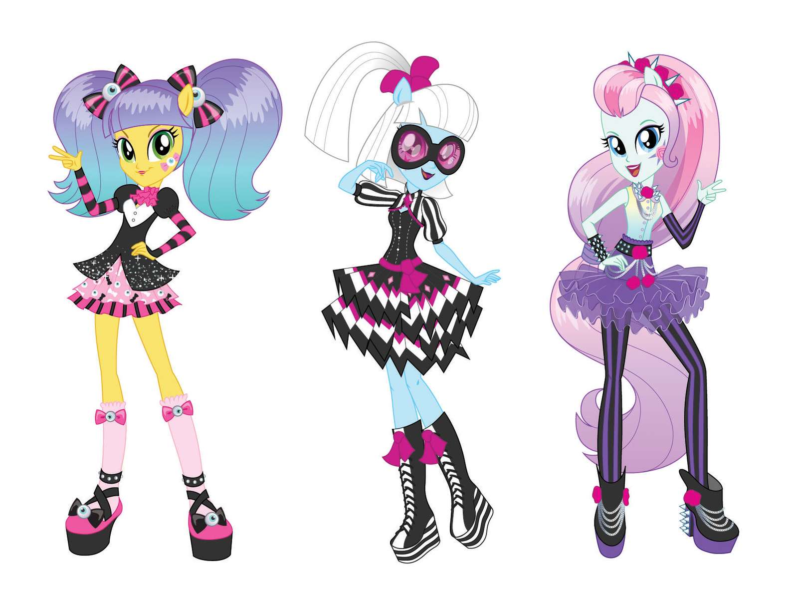 My Little Pony / Equestria Girls by Naoko Mullally jigsaw puzzle online