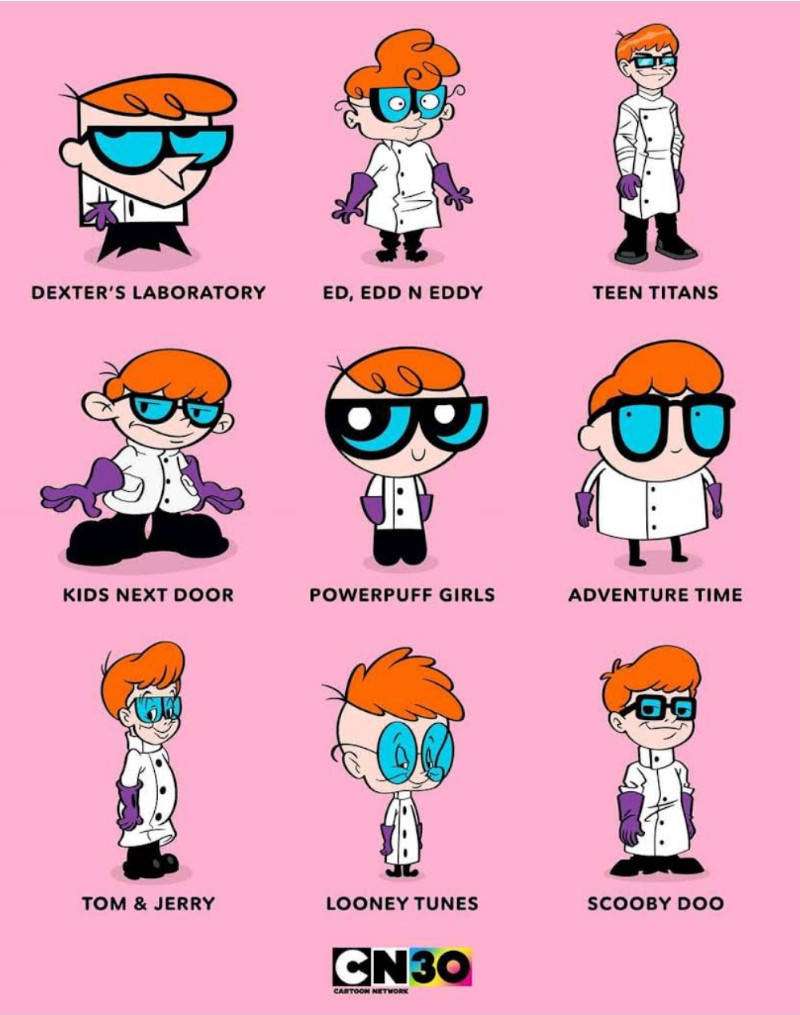 Dexterova laboratoř skládačky online