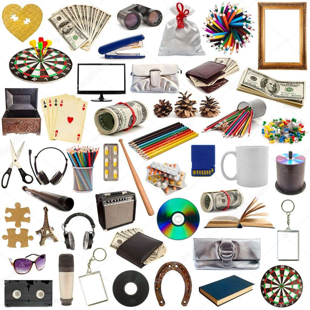 many objects 1 online puzzle