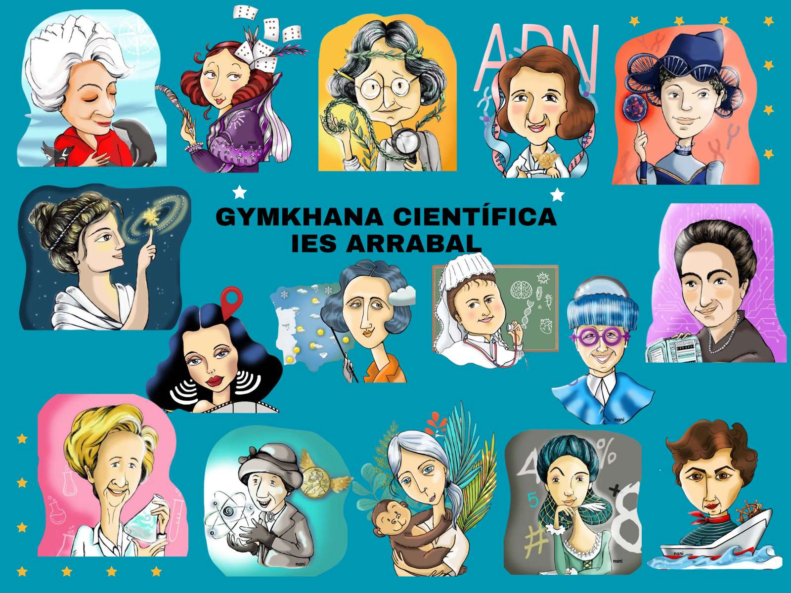 Wetenschappelijke Gymkhana online puzzel