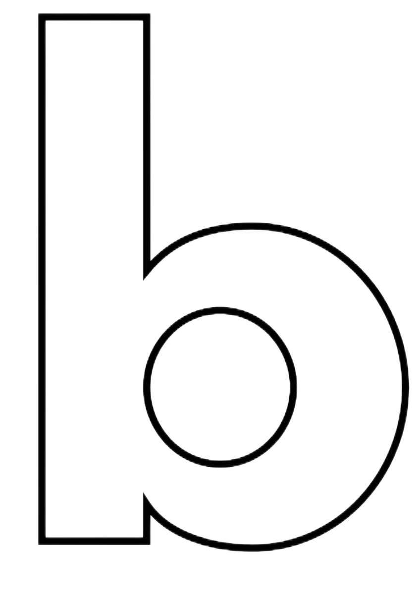 litera b pentru alfabetizare jigsaw puzzle online