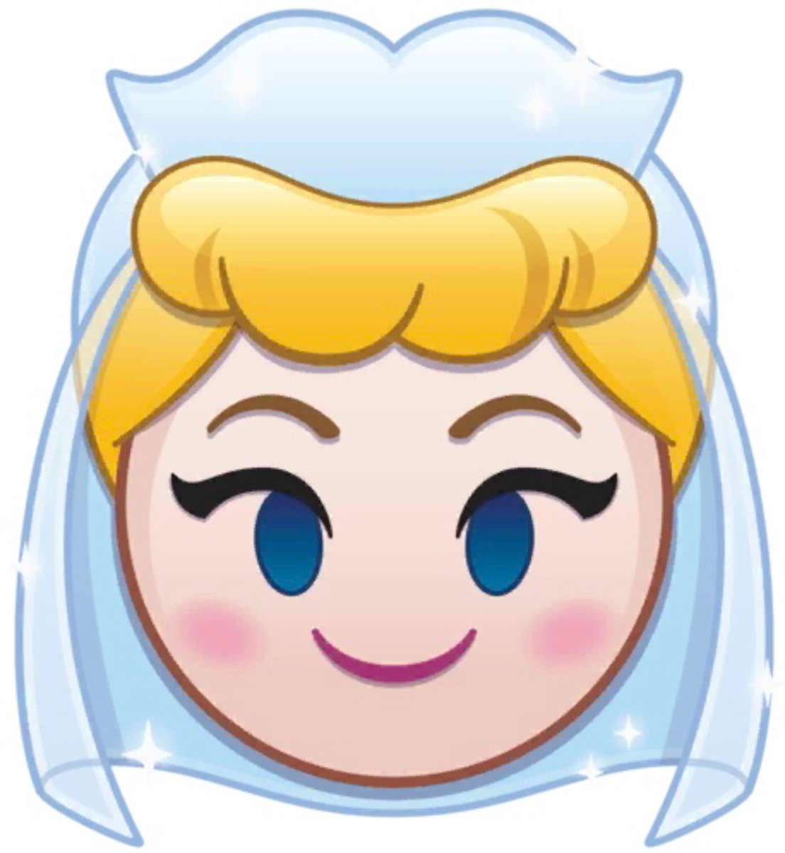 Emoji esküvői Hamupipőke❤️❤️❤️❤️ online puzzle