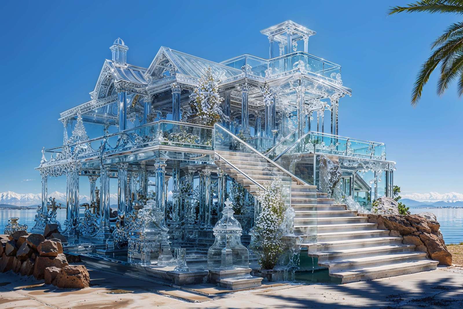 Villa aus Glas Puzzlespiel online