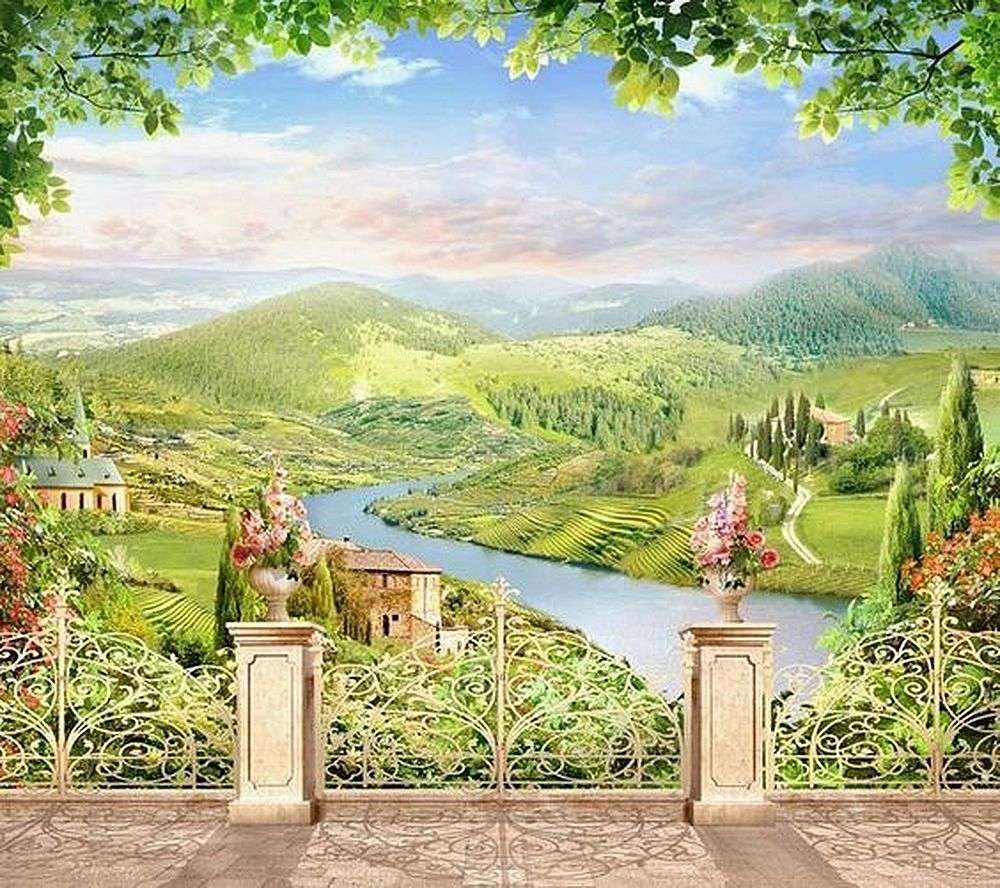 A beautiful view online puzzle