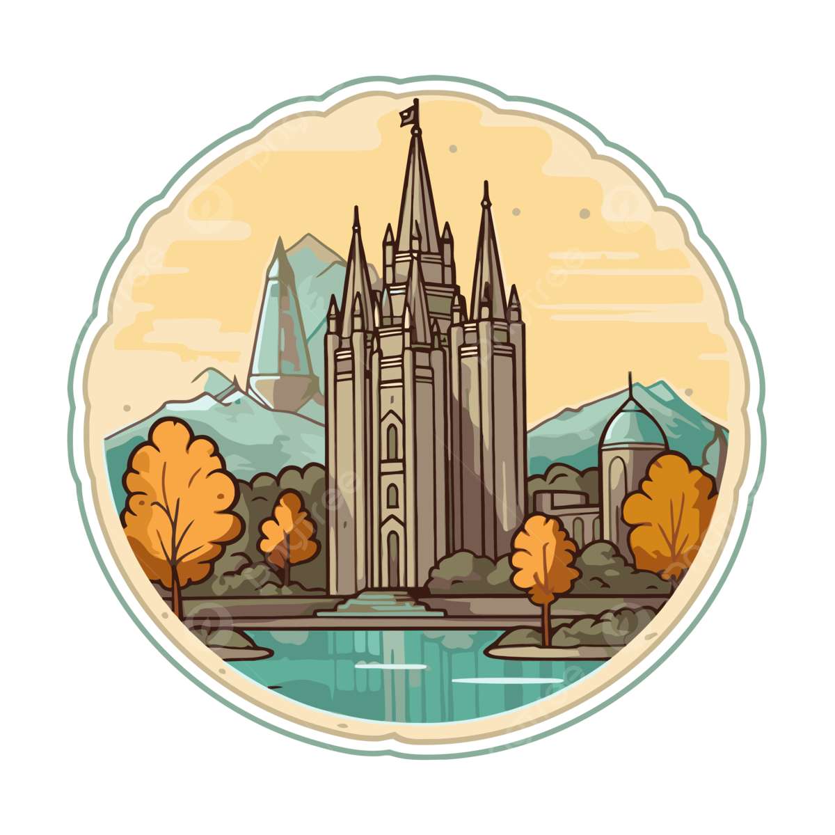 LDS-tempel legpuzzel online