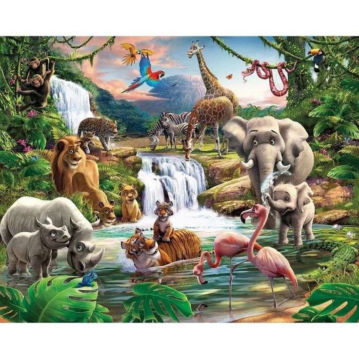 Puzzle Selva rompecabezas en línea