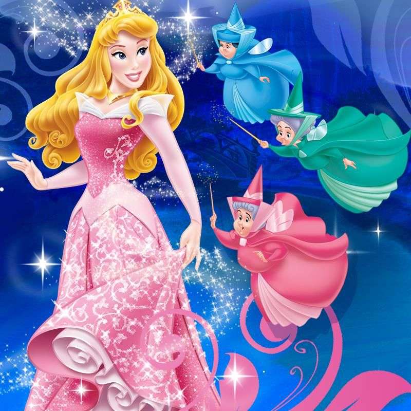 Un conte de fées sur une princesse puzzle en ligne