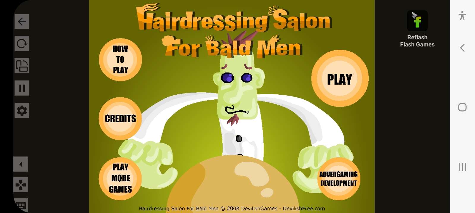 Hairdressing Salon for Bald Men jigsaw puzzle online
