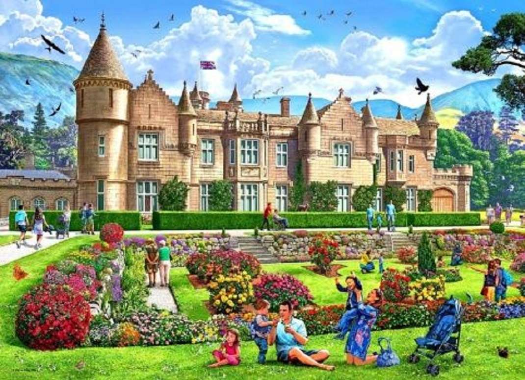 Nel giardino del castello puzzle online