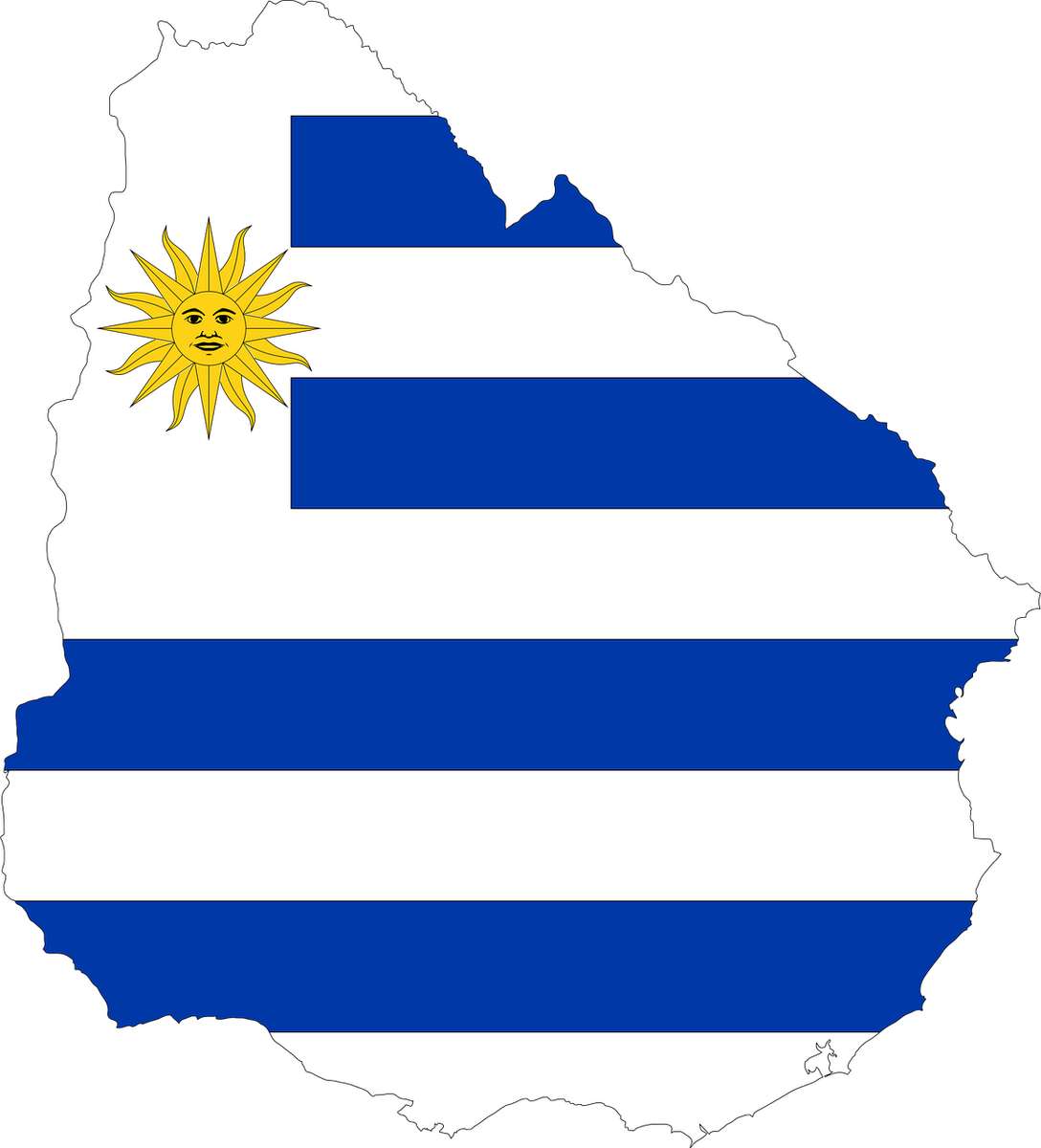 South American Uruguay online puzzle