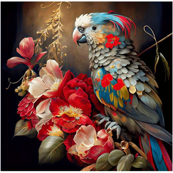pappagallo esotico puzzle online