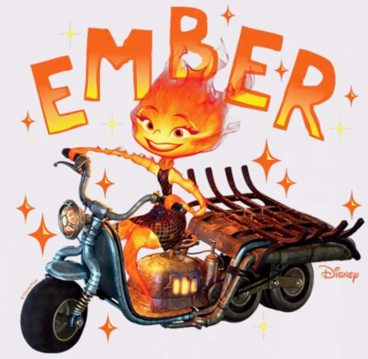 Elemental - Ember Scooter❤️❤️❤️❤️ jigsaw puzzle online