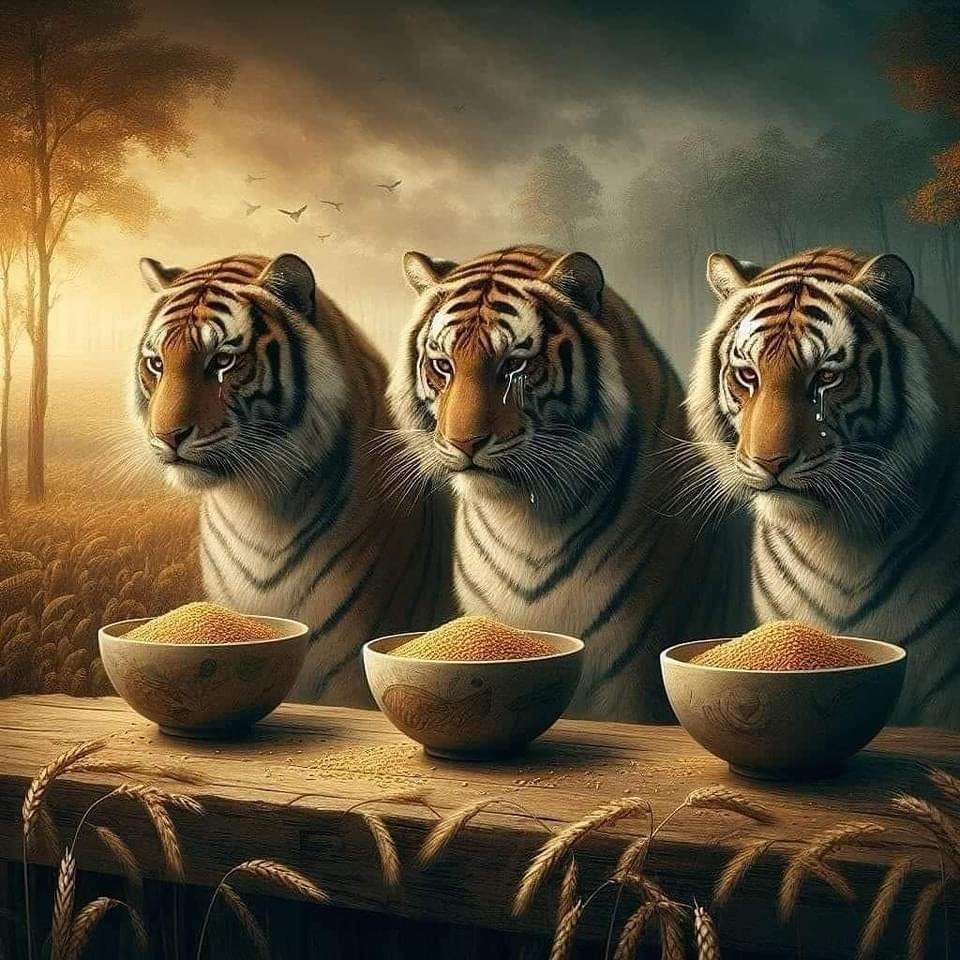 3 tigrar pussel på nätet