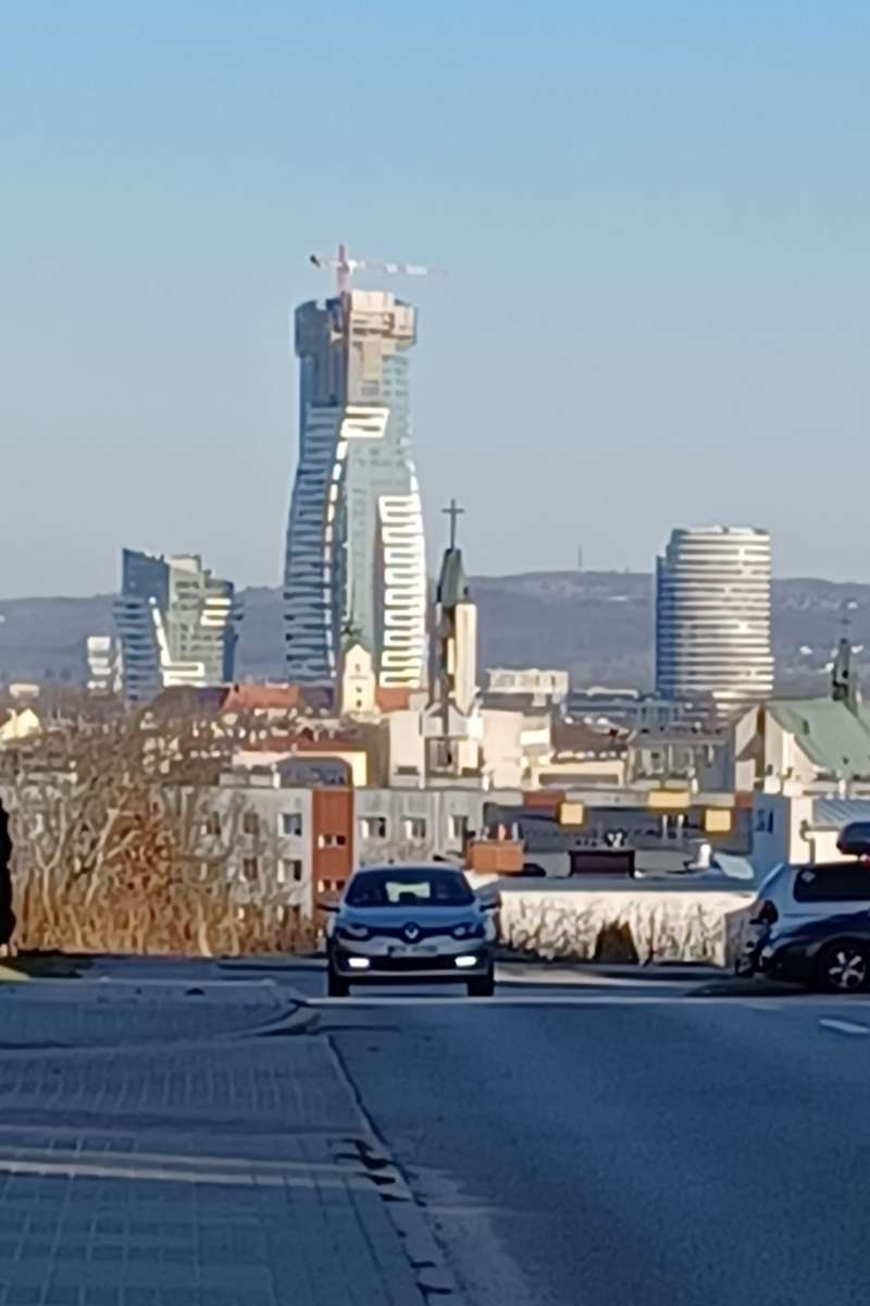 Vue du centre de Rzeszów puzzle en ligne