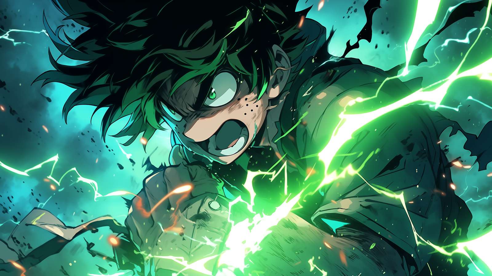 Izuku Midoriya. puzzle en ligne