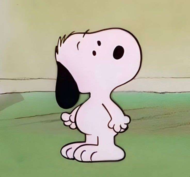 Snoopy Hausaufgaben Online-Puzzle