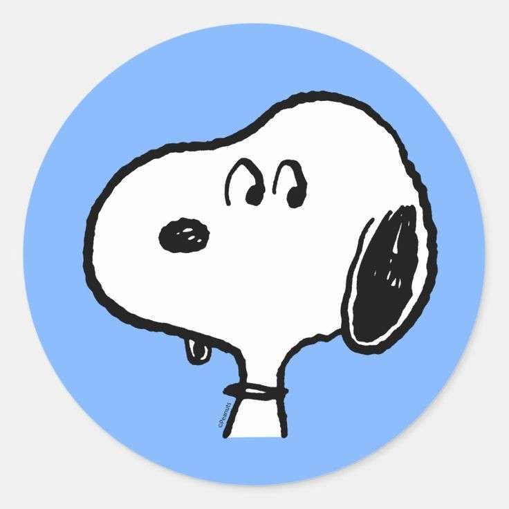 Snoopy kék színű kirakós online