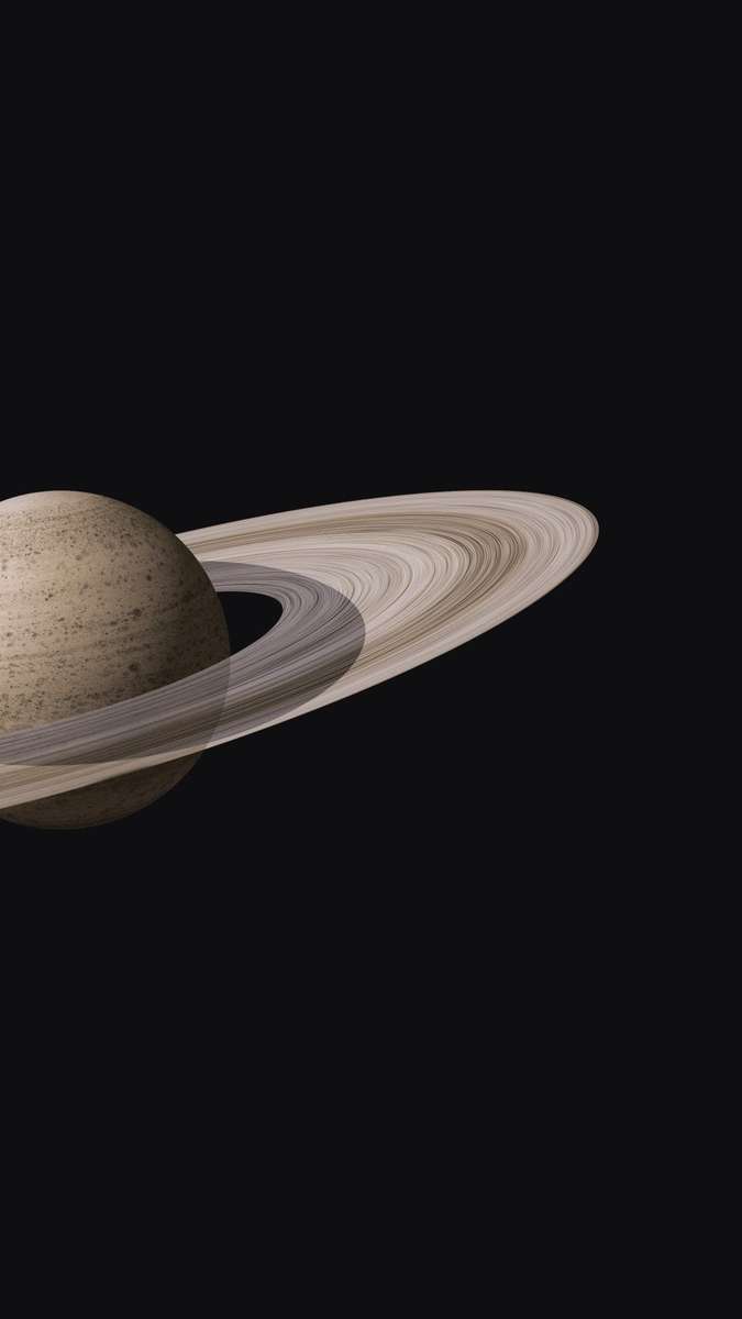 Planeten Saturnus Pussel online