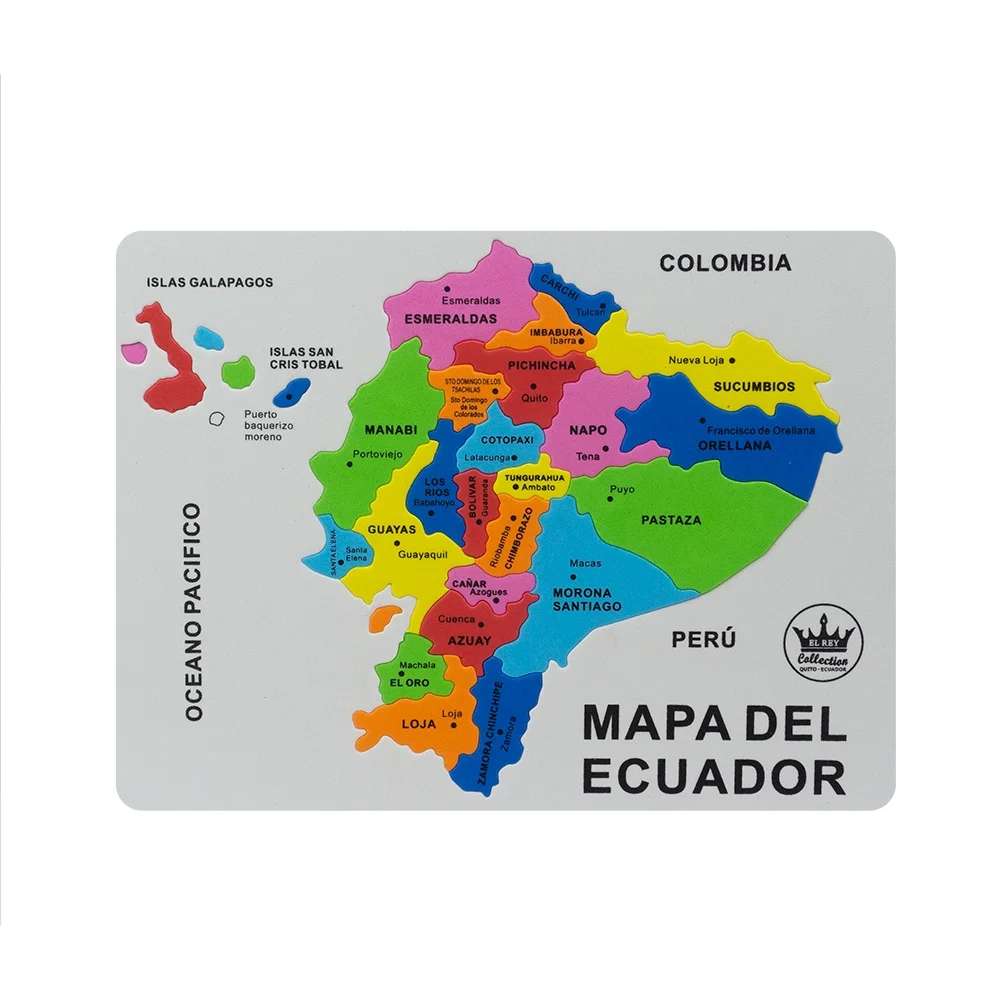 Еквадор за сглобяване онлайн пъзел