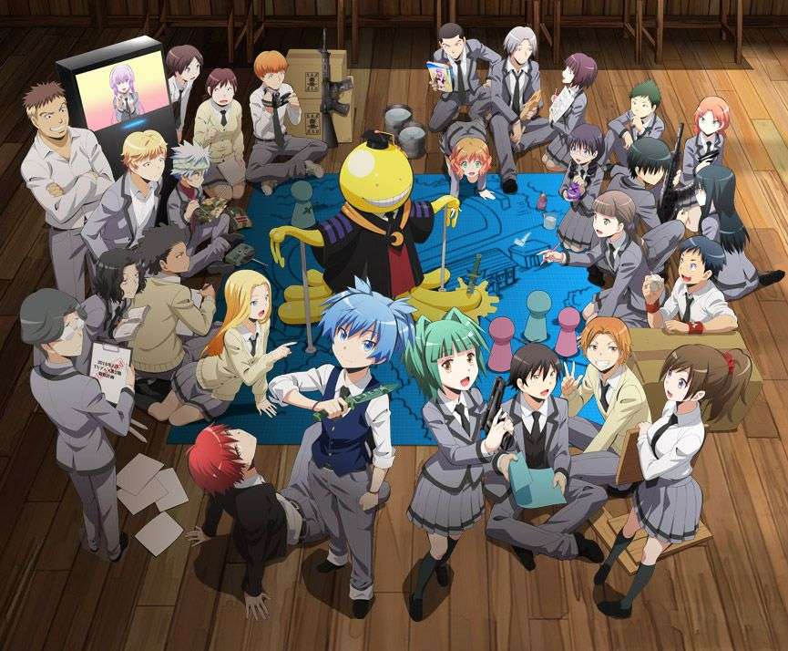 assassination classroom puzzle en ligne