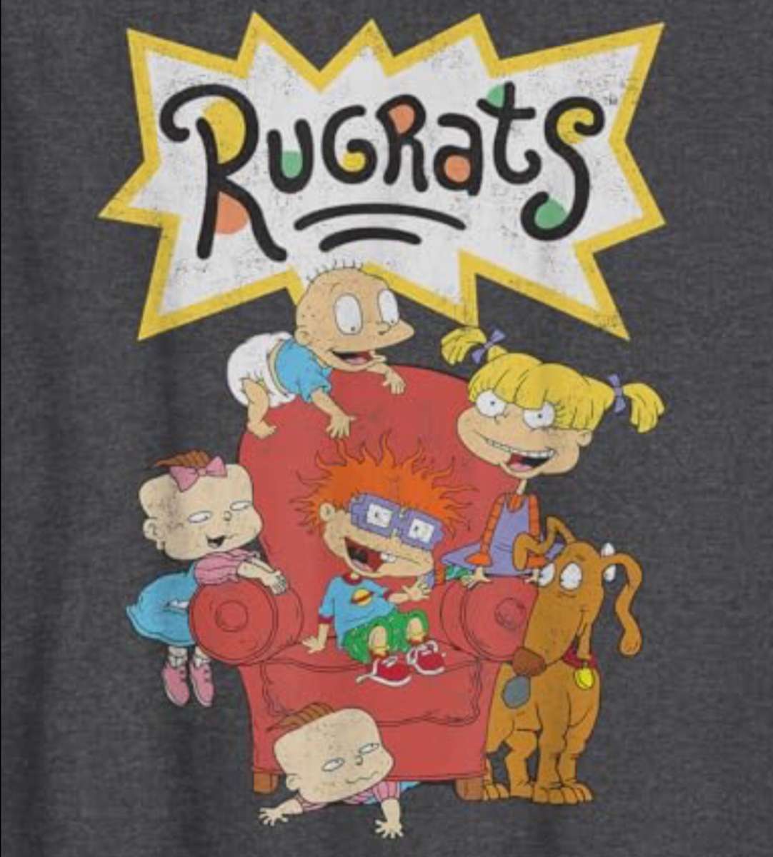 Nickelodeon Rugrats karakter szék portréja online puzzle