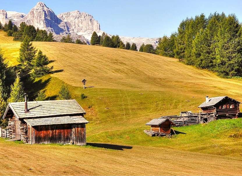 Dolomites – chaîne de montagnes puzzle en ligne