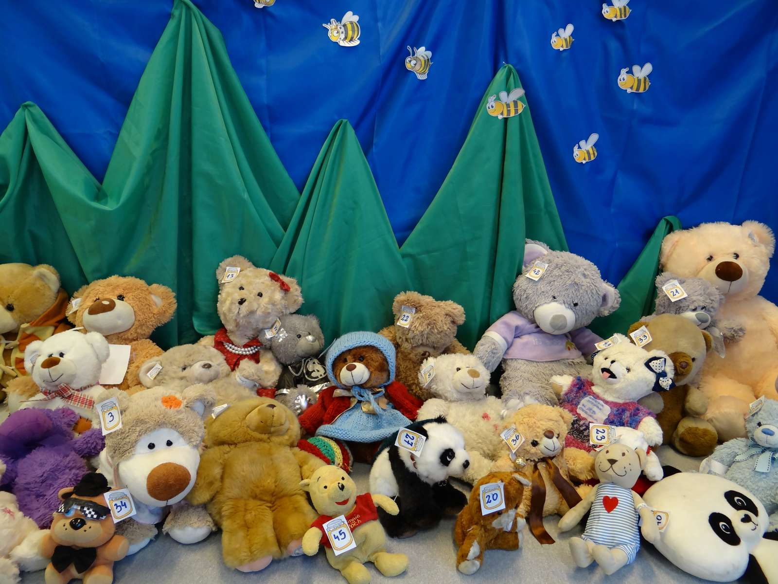 mascotte teddyberen legpuzzel online
