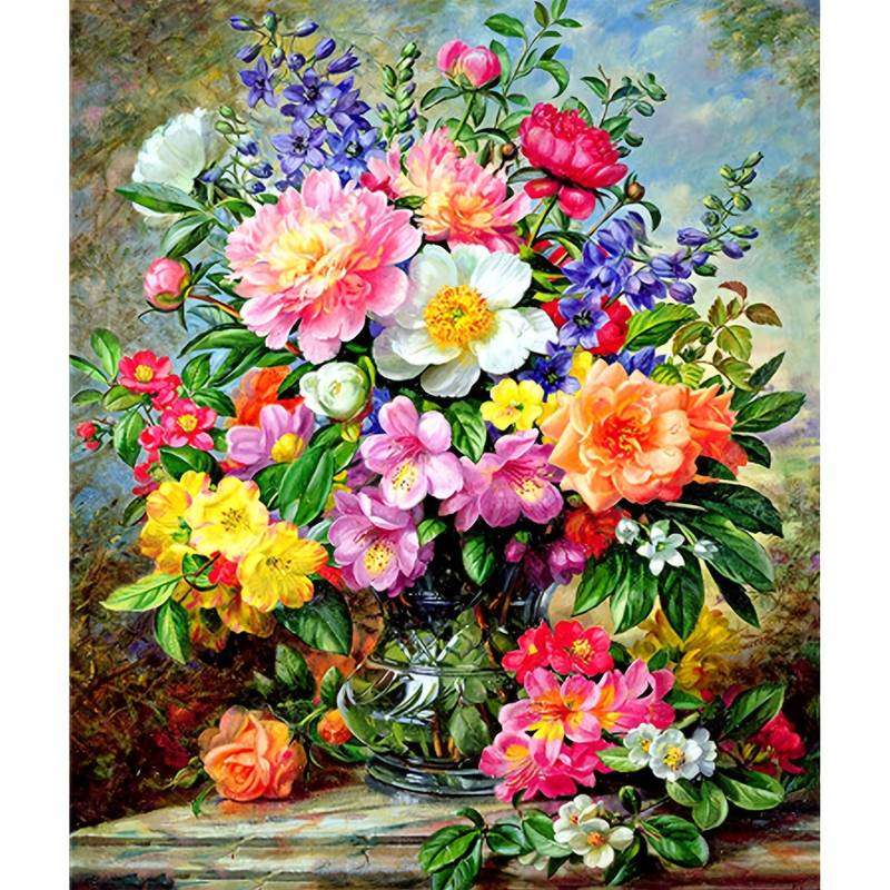 lots of flowers online puzzle