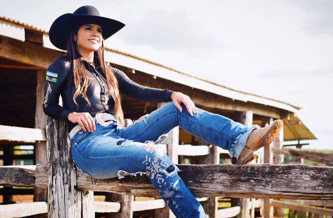 COWGIRL - RODEO-PAUSE Online-Puzzle