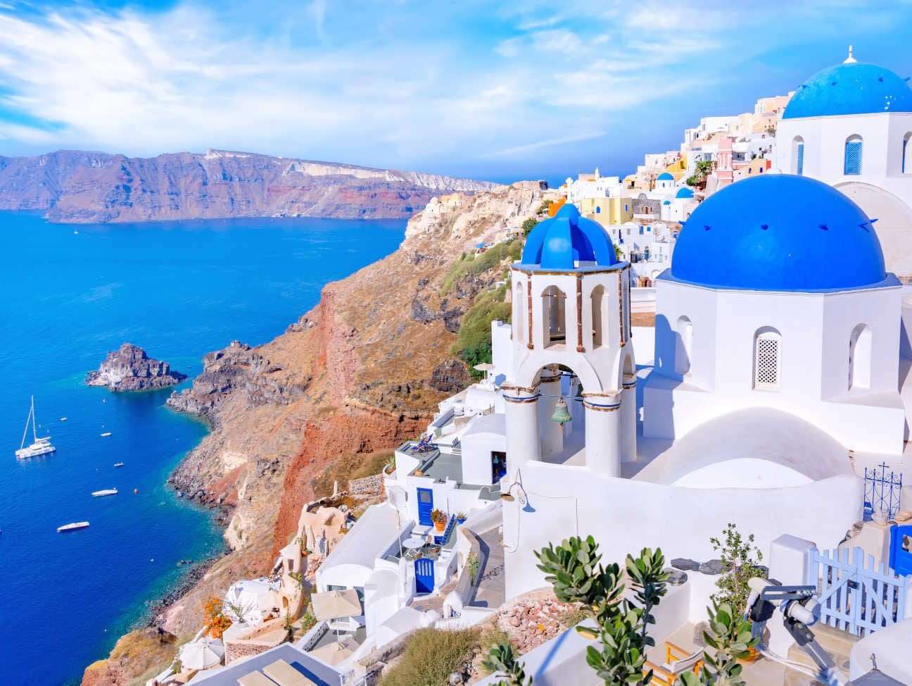 Landschaften Griechenlands Puzzlespiel online