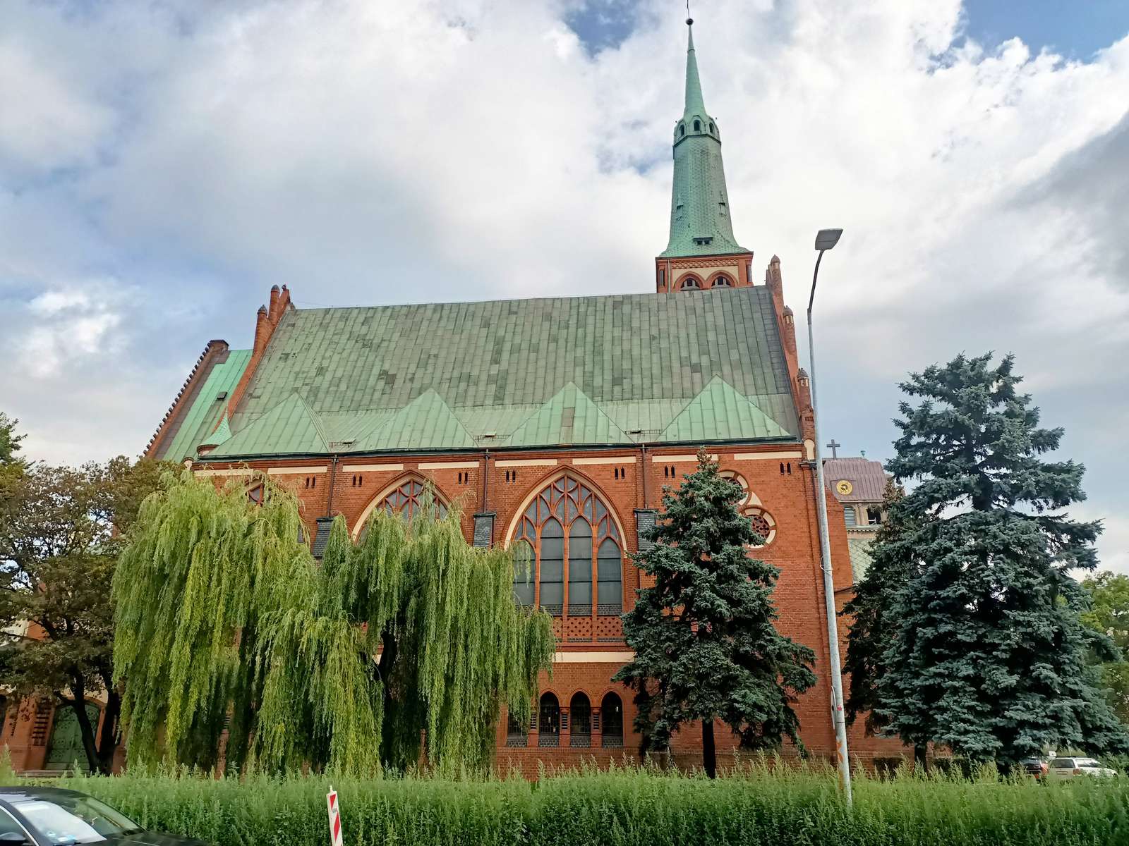 Гарнизонна църква в Шчечин онлайн пъзел