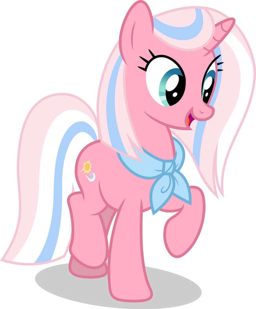 Mlp Fim Clear Sky (.) vector online puzzle