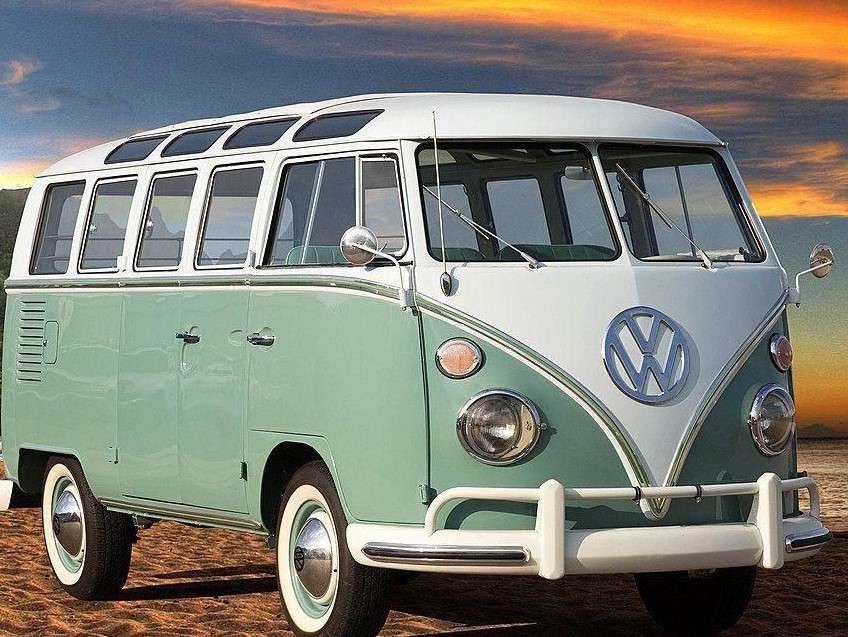 Volkswagen-busjes online puzzel