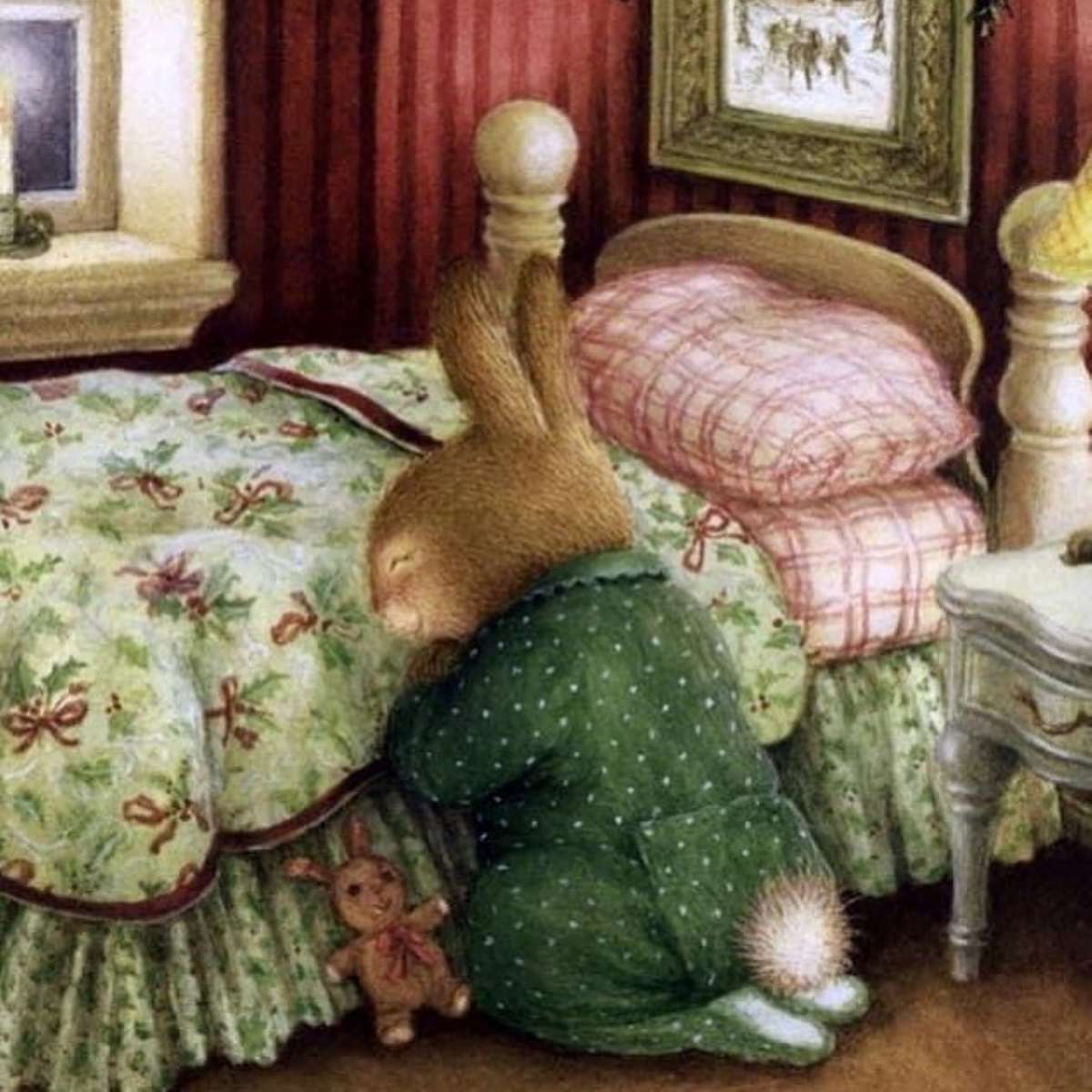 het avondgebed van het konijn online puzzel
