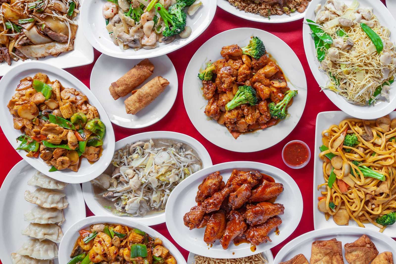 китайская еда онлайн-пазл