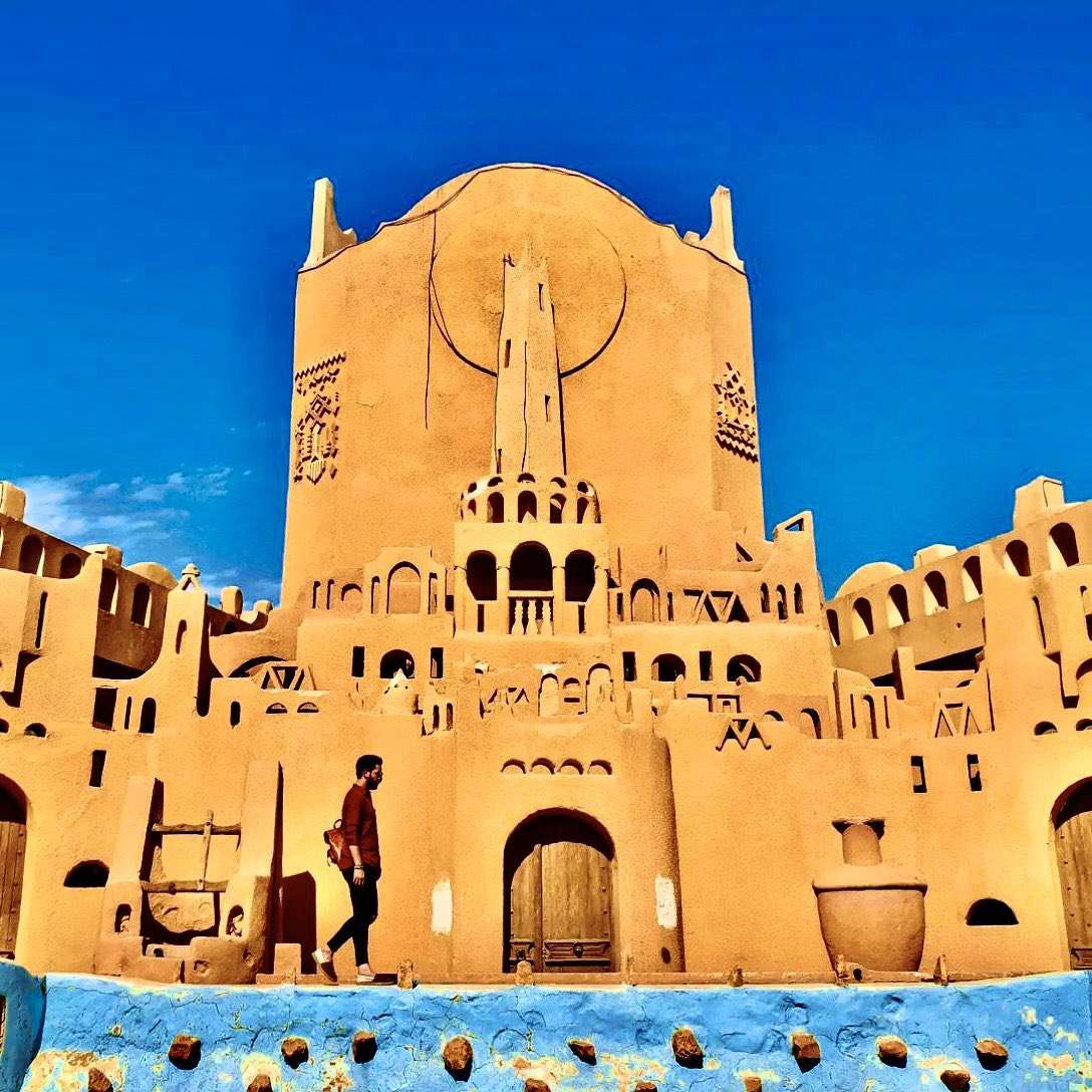 Ghardaia in Algerien Afrika Puzzlespiel online