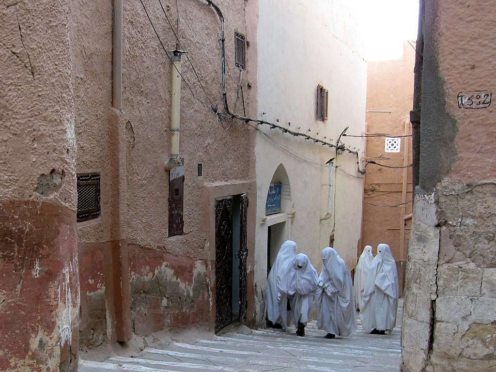 Ghardaia v Alžírsku v Africe online puzzle